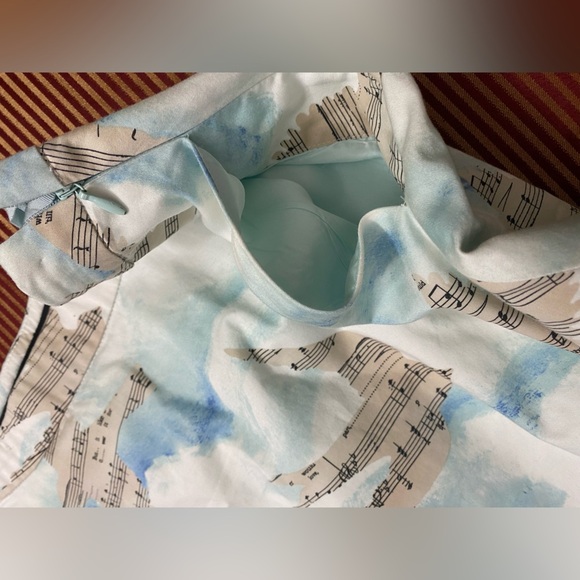 Anthropologie Maeve Songbird Music circle A-line Skirt size 6 - Picture 3 of 10